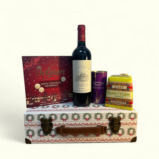 Special Christmas Hamper with Wine & Treats